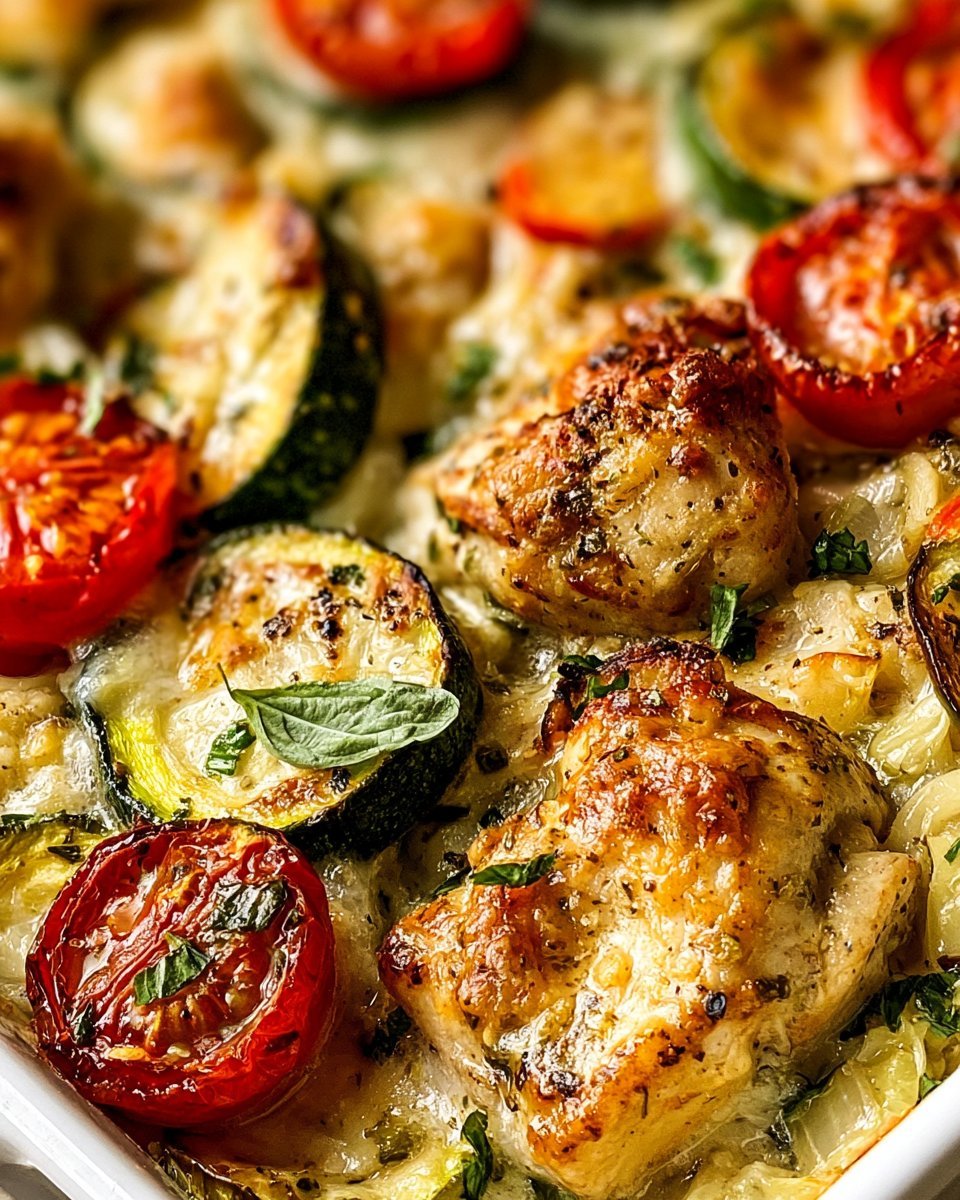 Chicken Zucchini Bake