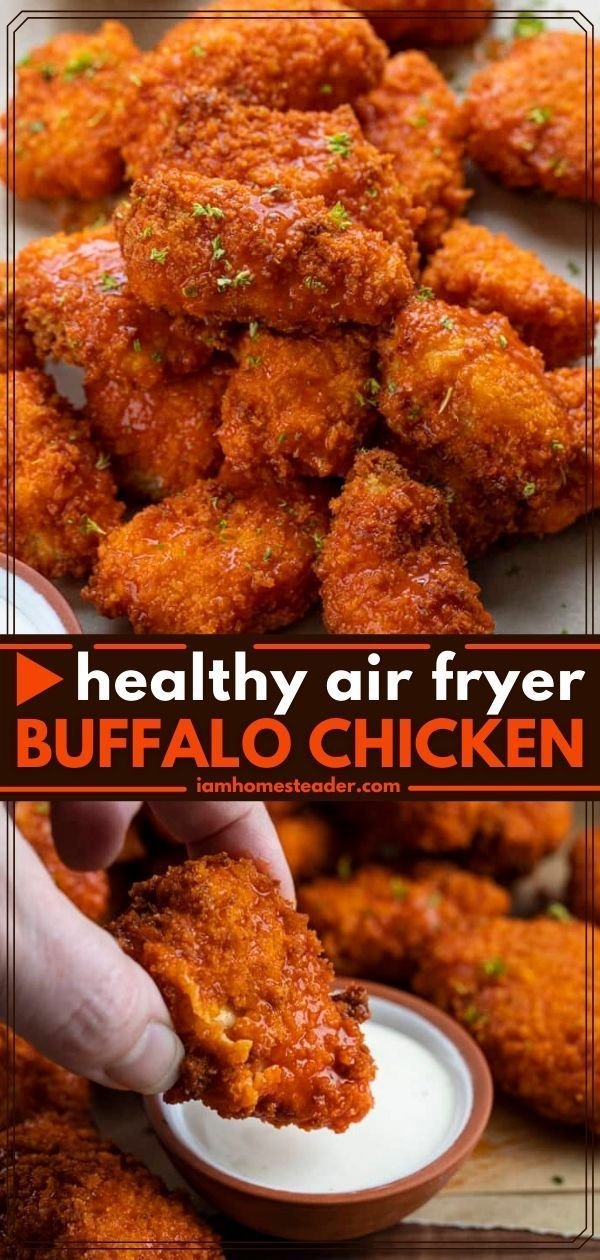 Buffalo Chicken Air Fryer Wings