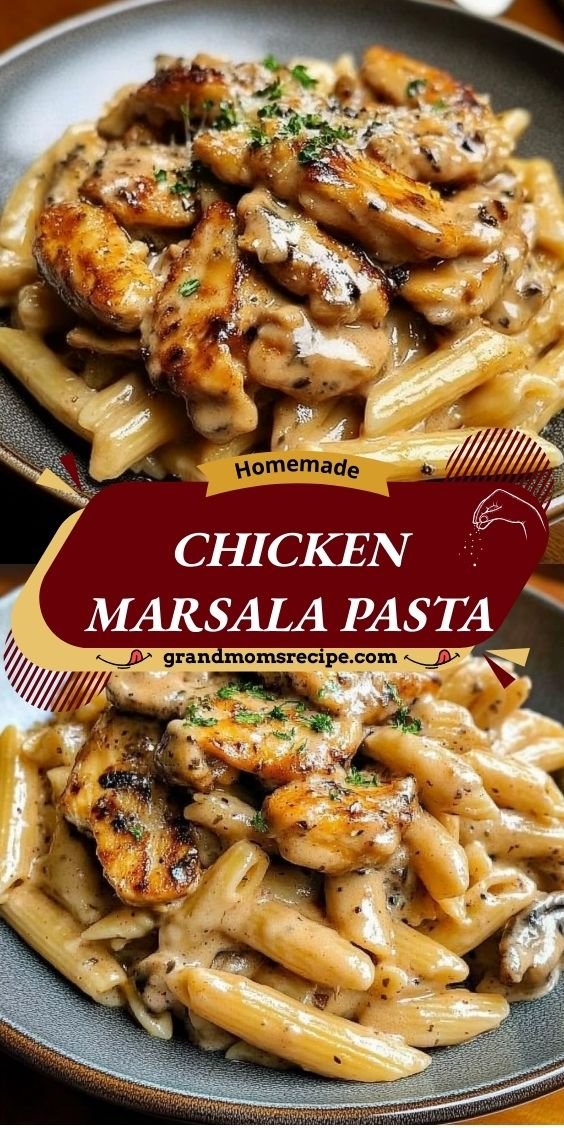 Chicken Marsala Pasta