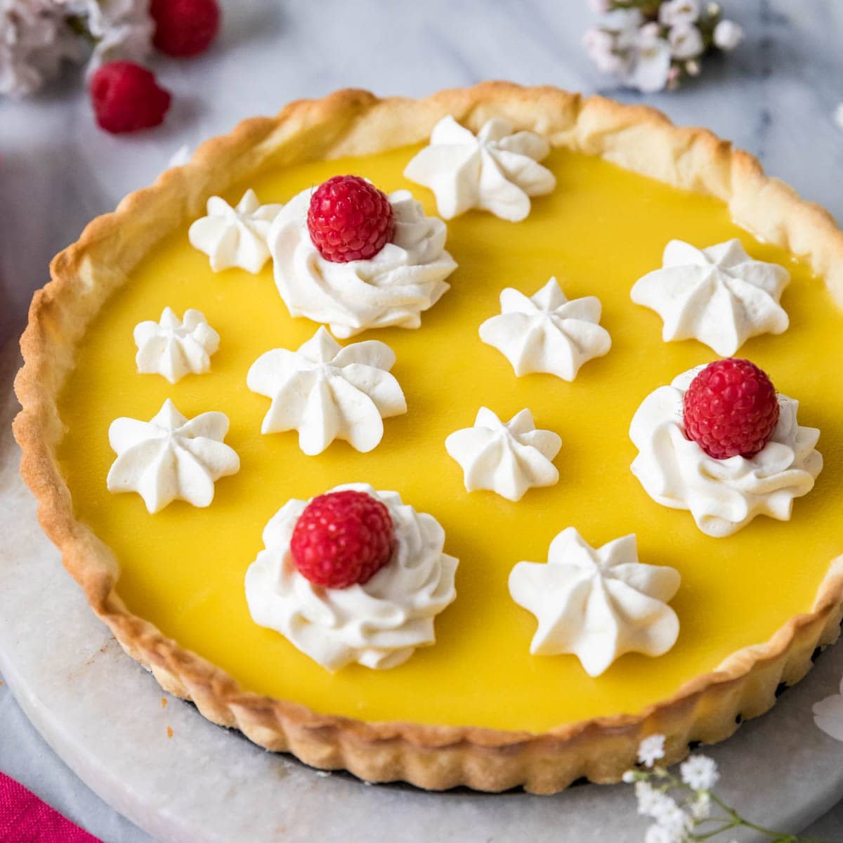 Easy Lemon Tart 2 Easy Lemon Tart