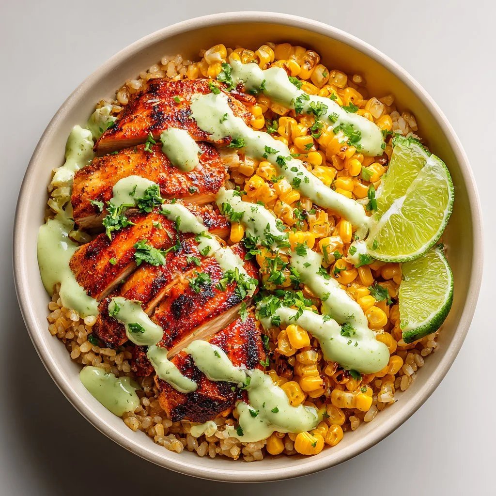 Vibrant Chicken and Corn Bowl