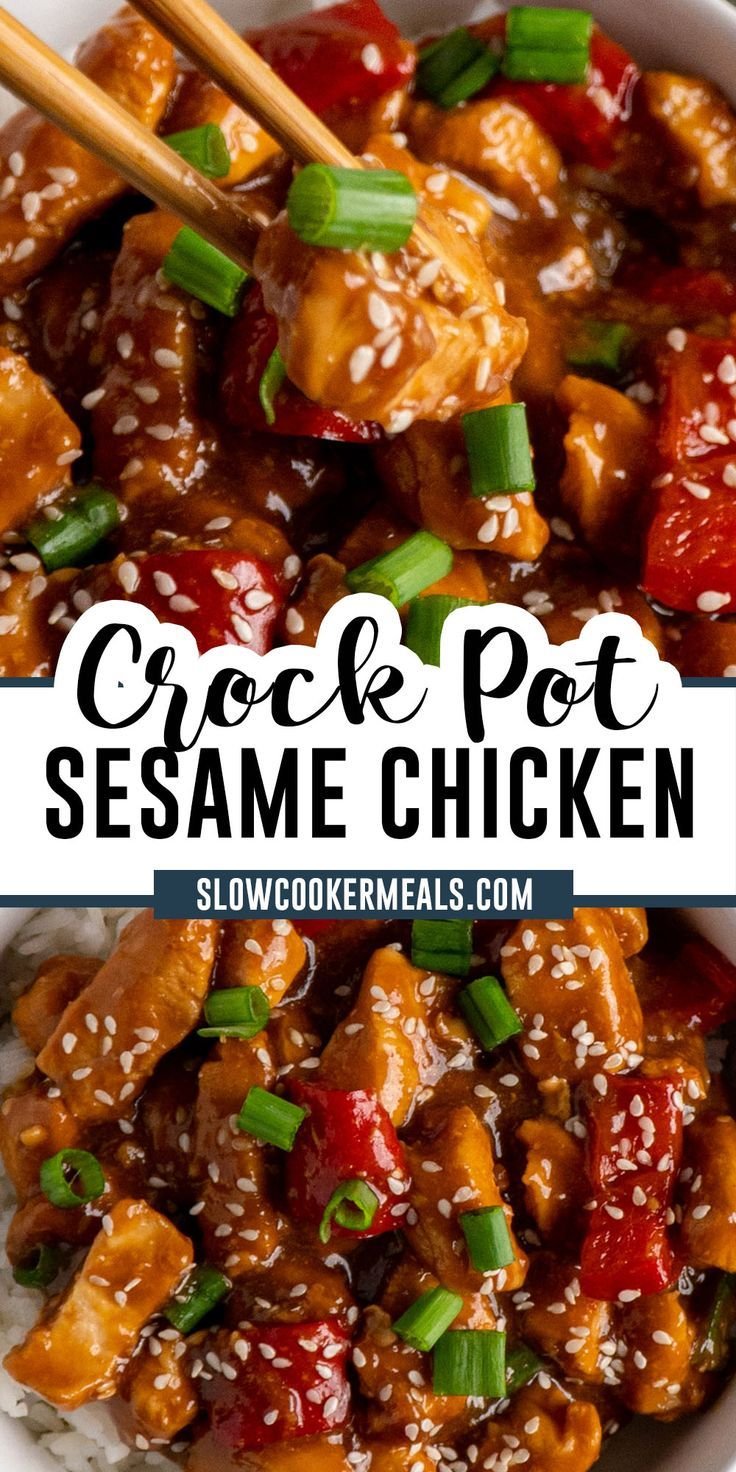 Crock Pot Sesame Chicken