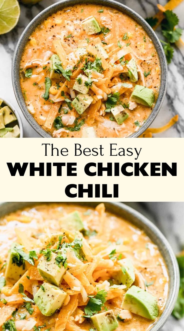 Award Winning White Chicken Chili