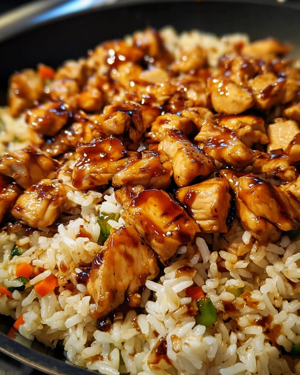 One-Pan Bold Honey BBQ Chicken Rice