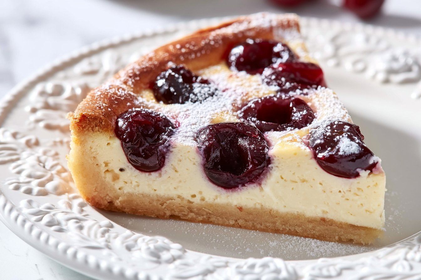 Creamy Cherry Clafoutis for Brunch
