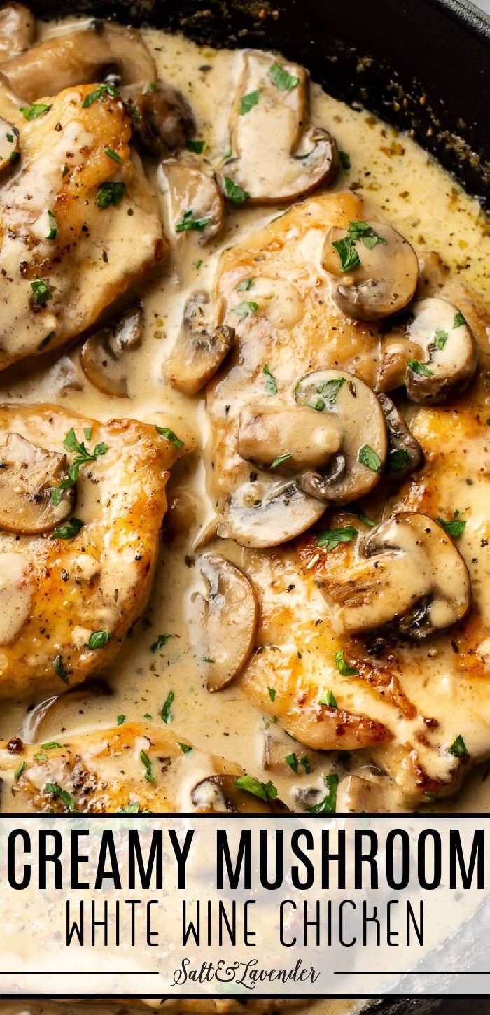 Creamy White Wine Chicken