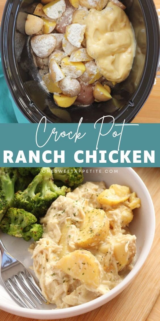 Crock Pot Ranch Chicken