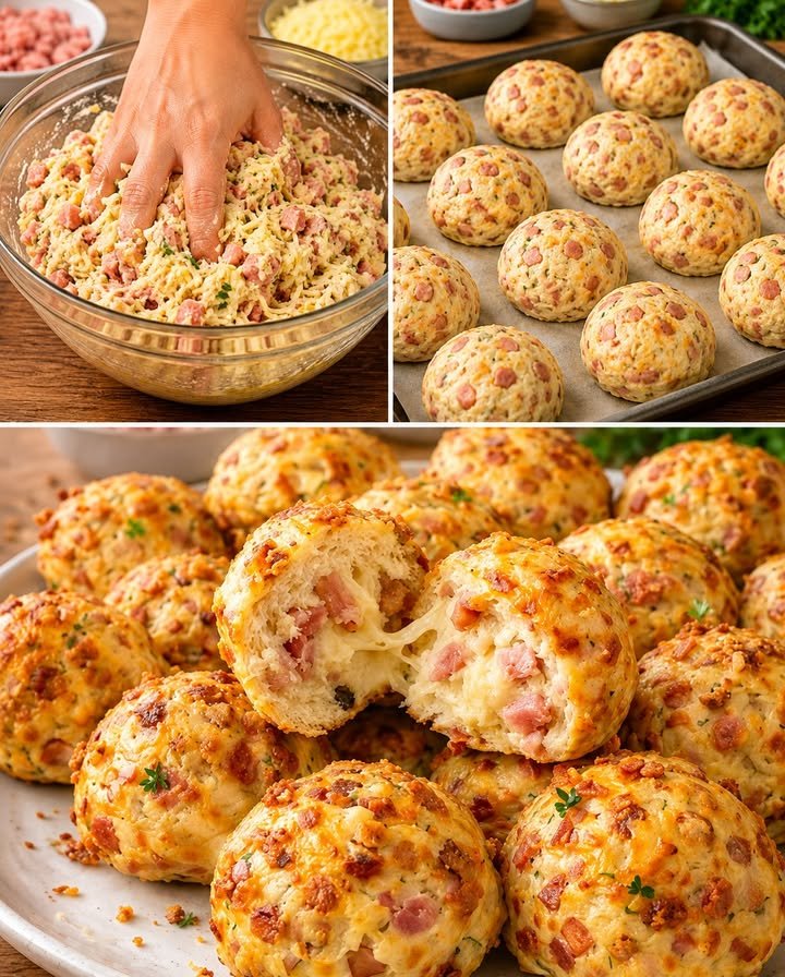 Schnelle Pizza Bällchen