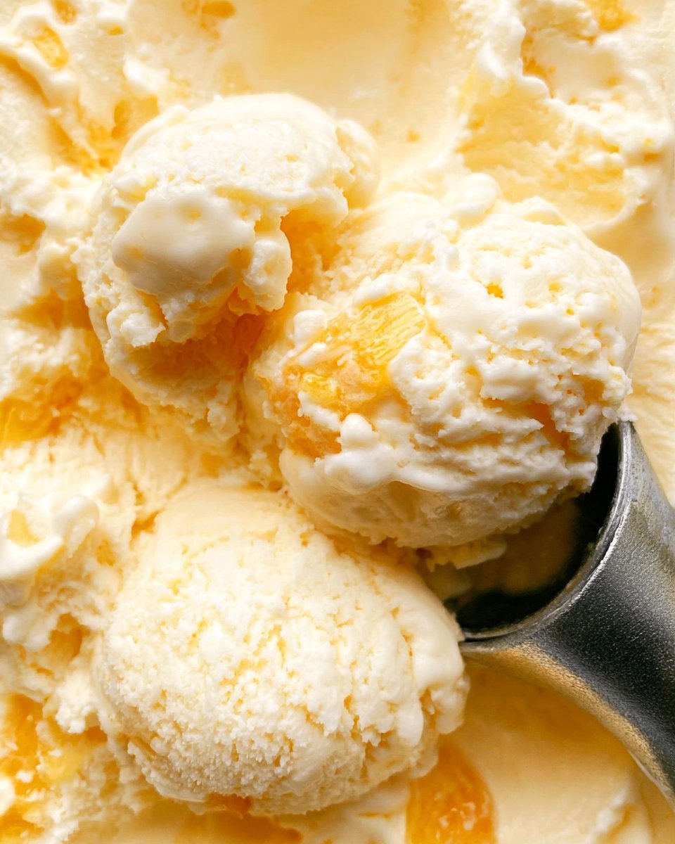 Peach Ice Cream
