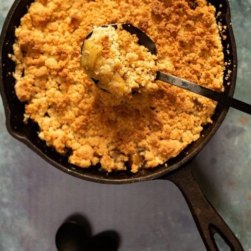 Crumble aux pommes - Recette Christophe Felder