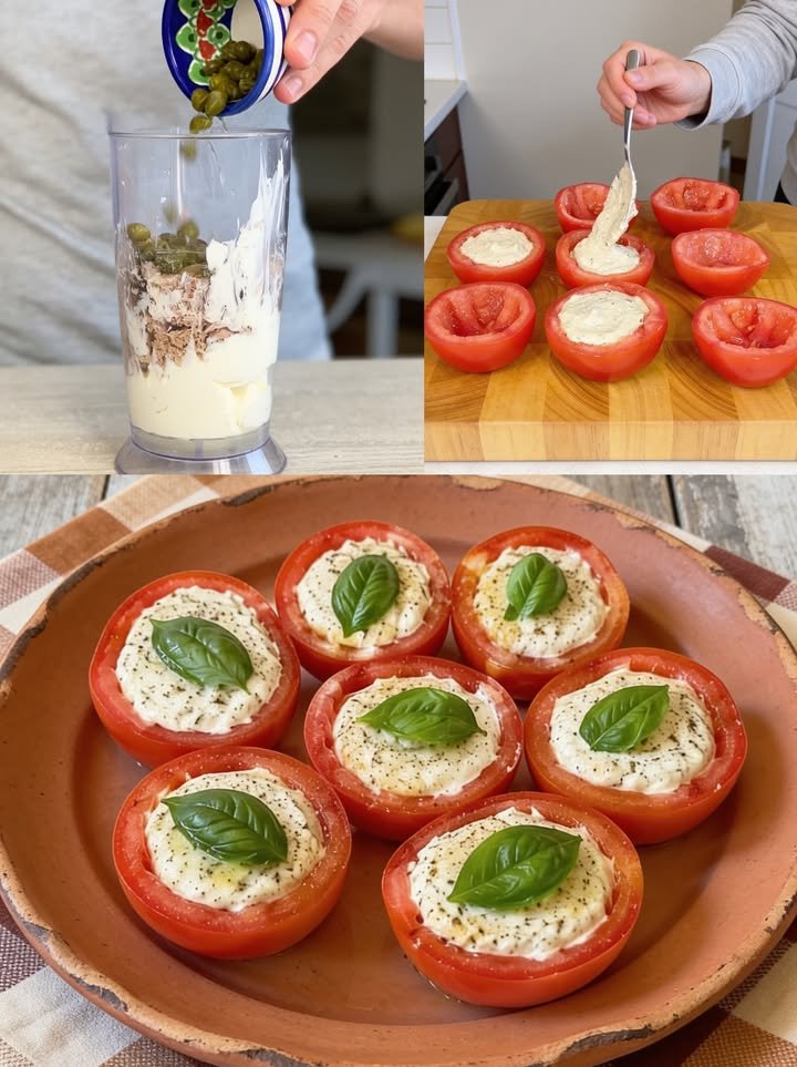 Diese Tomaten sind keine Beilage, die werden zuerst gegessen