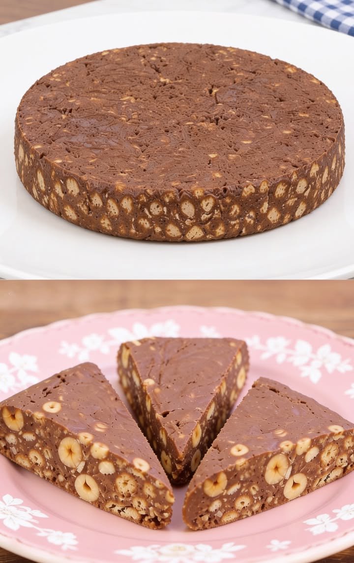 No-Bake Schokoladenkekskuchen