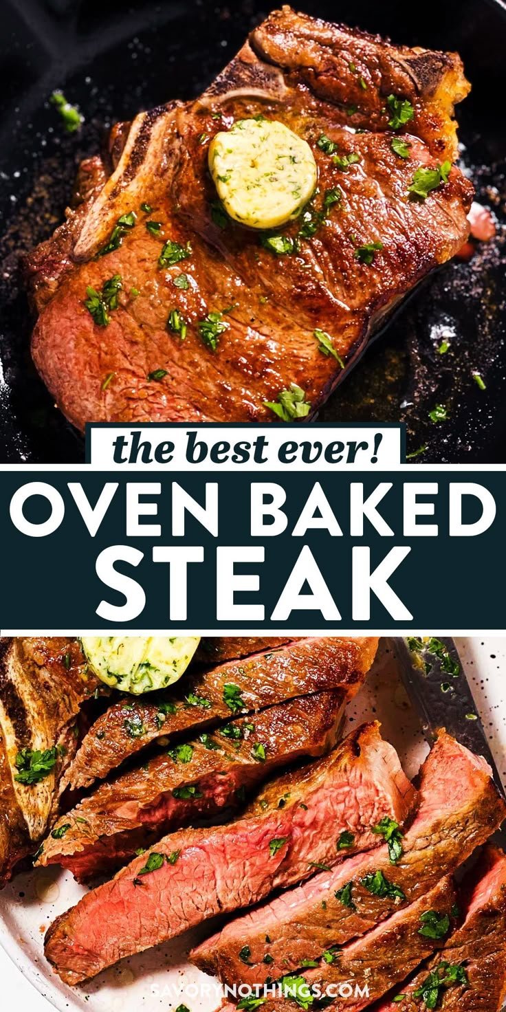 Oven Baked Steak