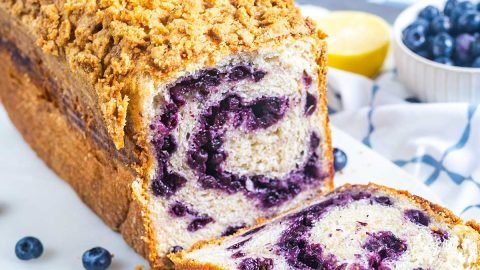 Bread Machine Blueberry Bread