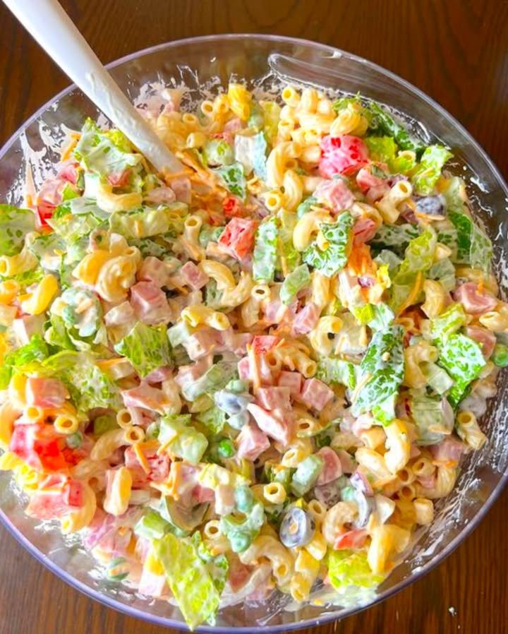Nudelsalat mit Joghurt