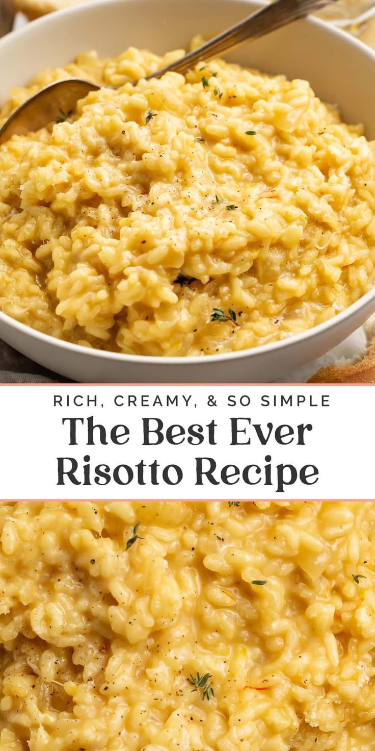 The BEST Ever Risotto Recipe