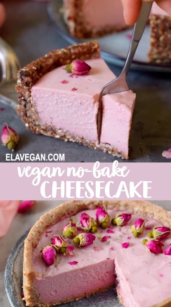 Creamy Eggless No-Bake Cheesecake