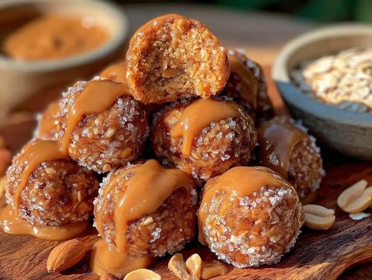 Easy No-Bake Peanut Butter Oat Energy Balls