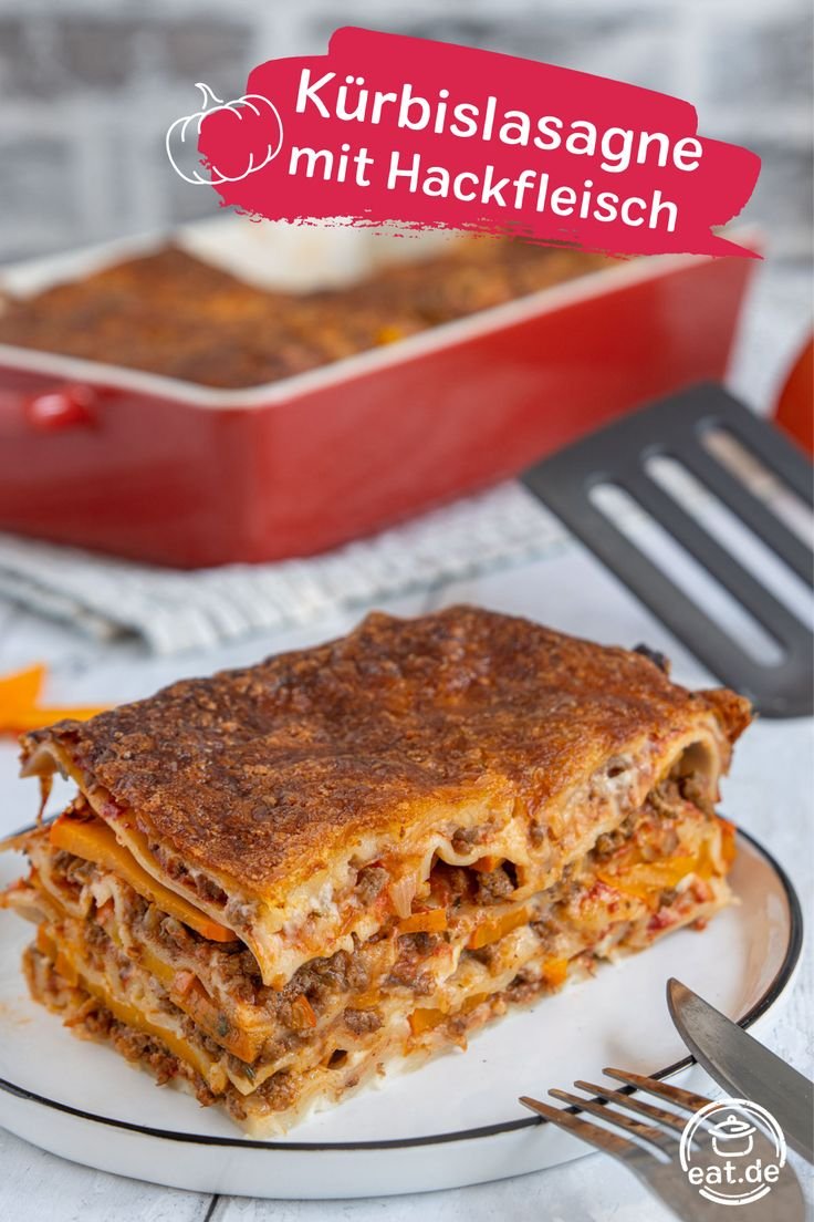 Kürbislasagne mit Hackfleisch