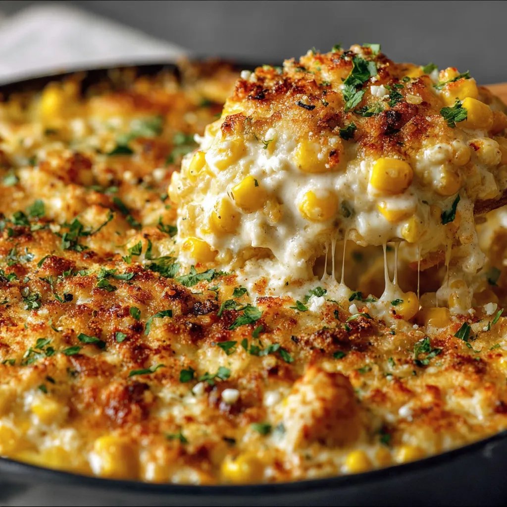 Street Corn Chicken Casserole