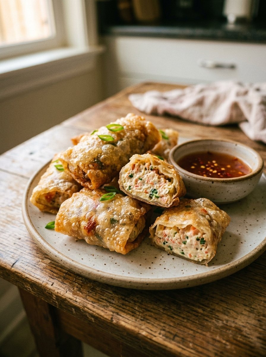 Rice Paper Crab Rangoons