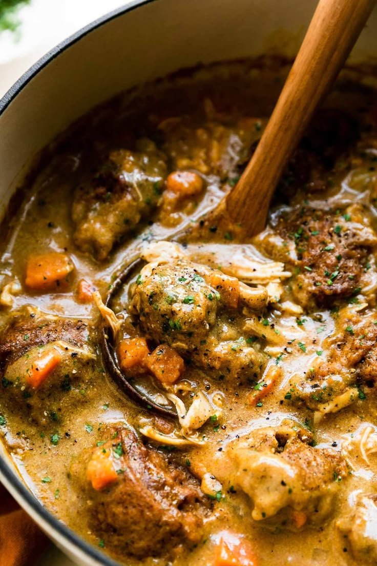 Chicken and Pumpkin Dumplings