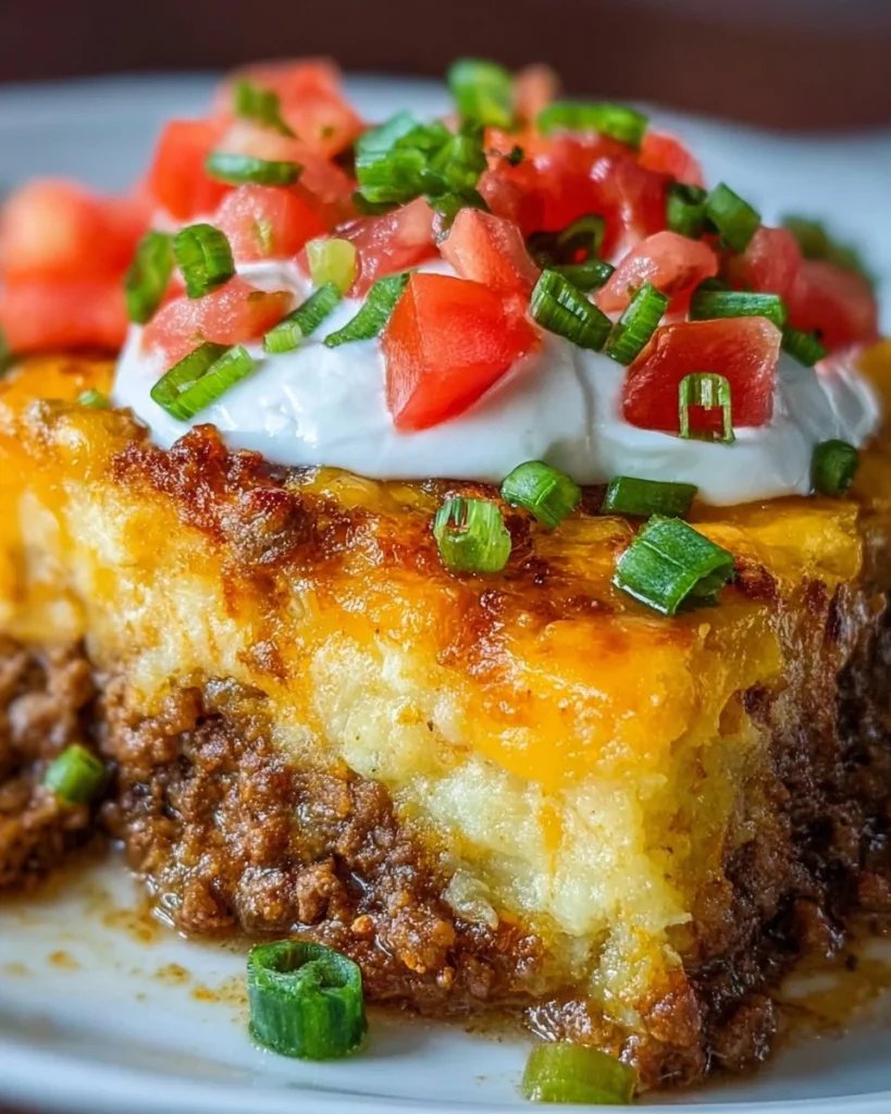 Cheesy Keto Taco Casserole