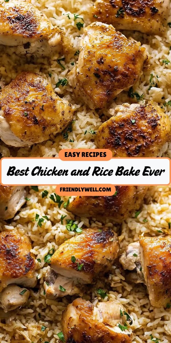 Quick Oven Baked Chicken & Rice: Simple One-Dish Dinner!