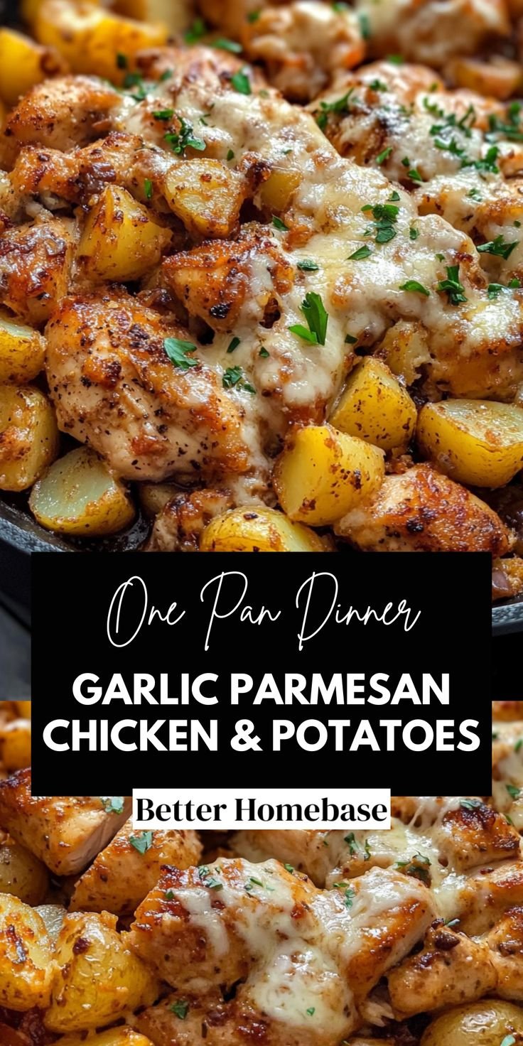 Garlic Parmesan Chicken and Potatoes