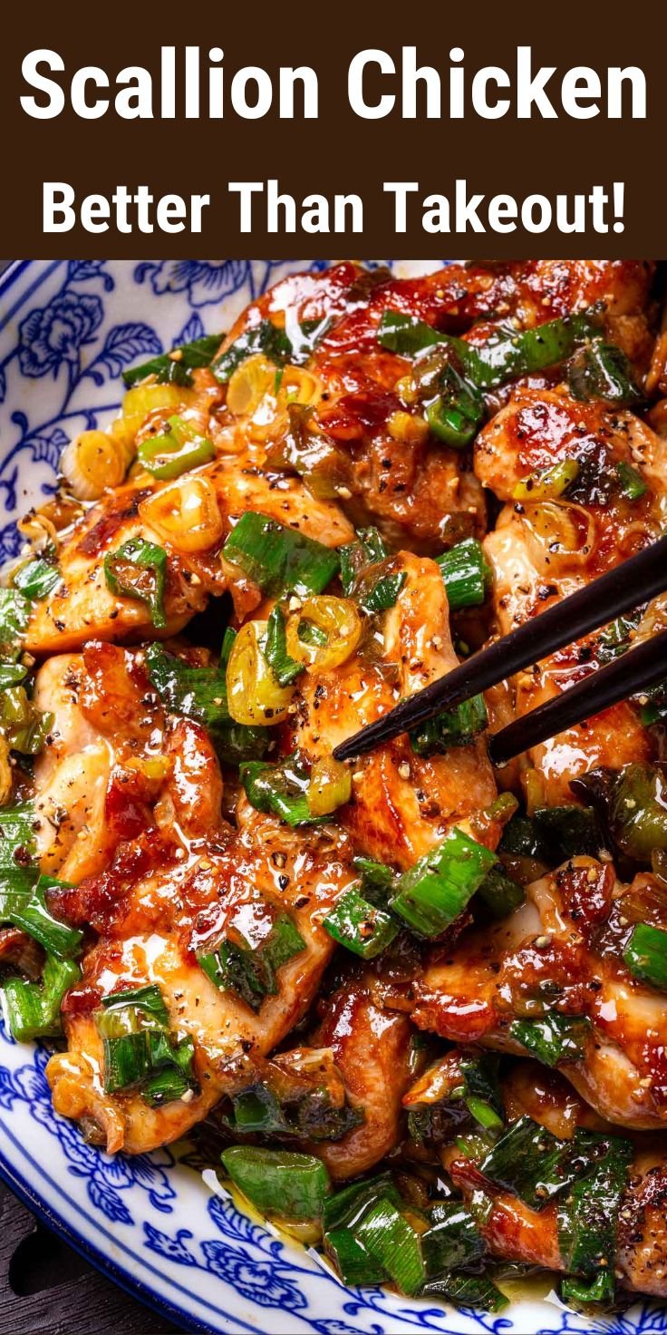 Chinese Scallion Chicken