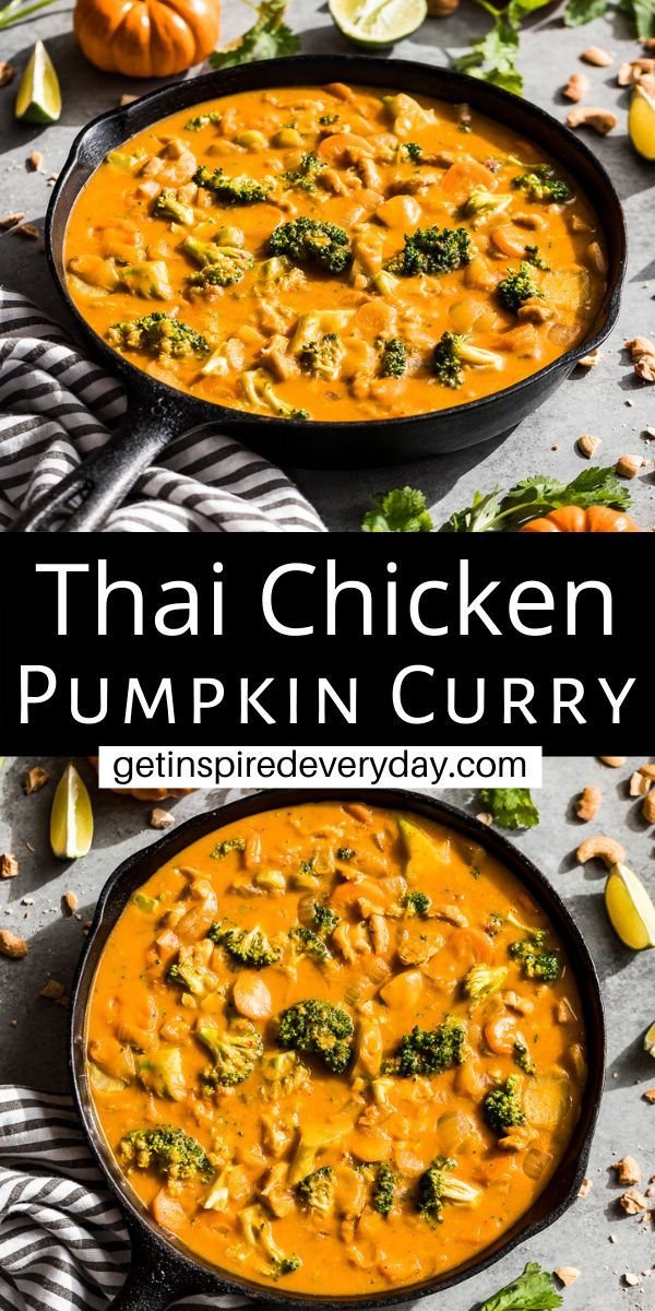 Pumpkin Thai Curry (Whole30) | Get Inspired Everyday!
