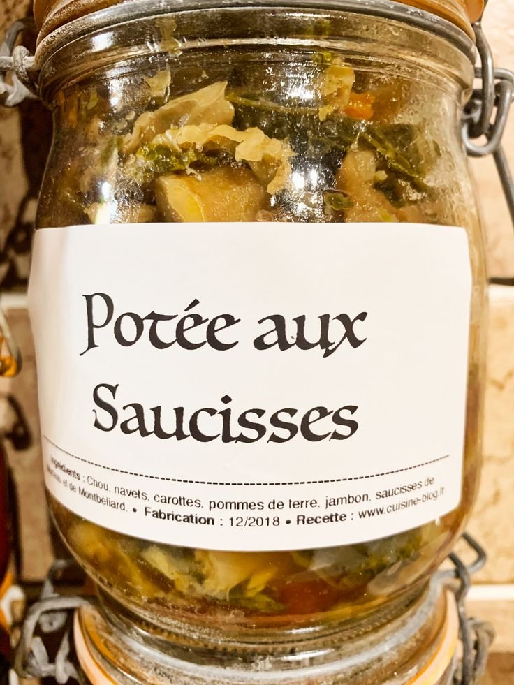 ♨ Recette de Potée aux saucisses | Cuisine Blog