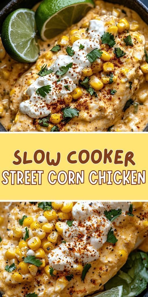 Ultimate Slow Cooker Street Corn Chicken: Deliciously Easy Comfort | Recipe in 2025 | Chicken crockp