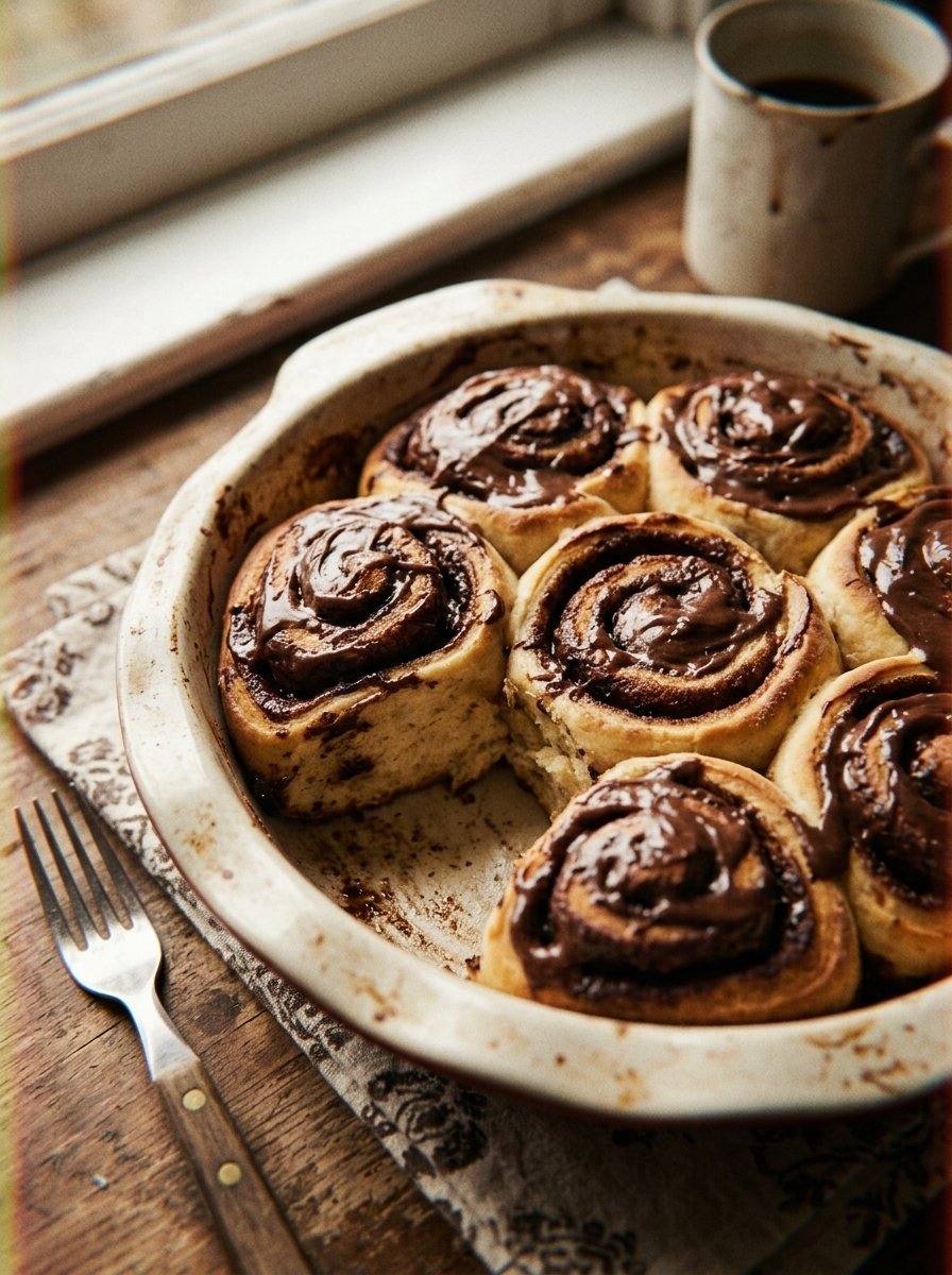Chocolate Cinnamon Rolls