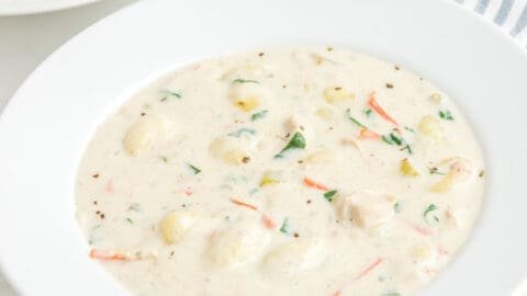 Homemade Olive Garden Chicken Gnocchi Soup