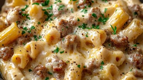 Indulgent Creamy Italian Sausage Rigatoni That’s Pure Comfort