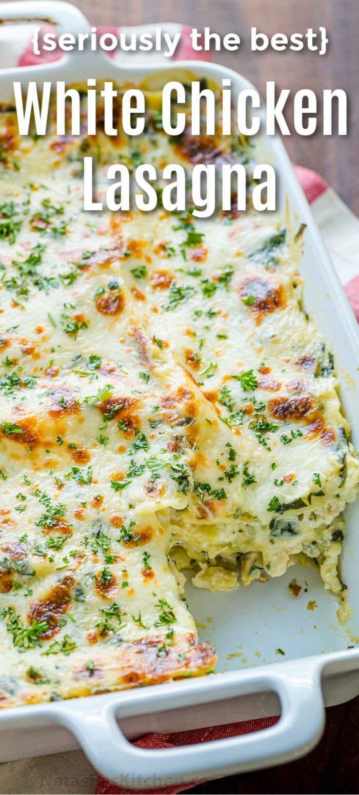 Cheesy Chicken Lasagna