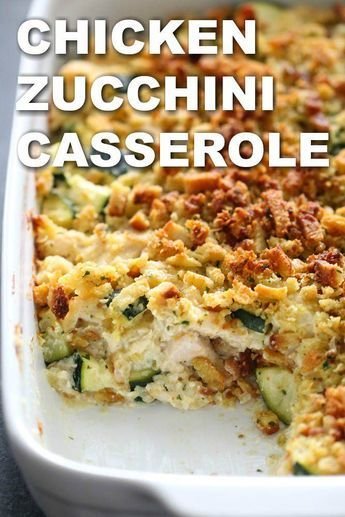 Chicken Zucchini Casserole Recipe - Six Sisters' Stuff