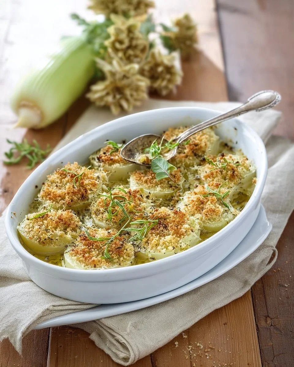 Porri Gratinati al Forno