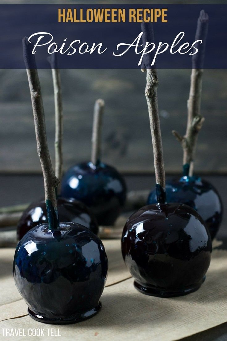 Halloween Candy Apple - Kapitein Mam's Keuken | Poison apples recipe, Halloween poison apples, Halloween desserts