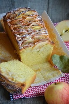 Cake aux pommes et vanille - Le blog de C'est Nathalie qui cuisine