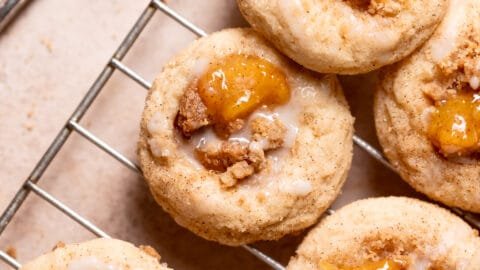 Peach Cobbler Cookies