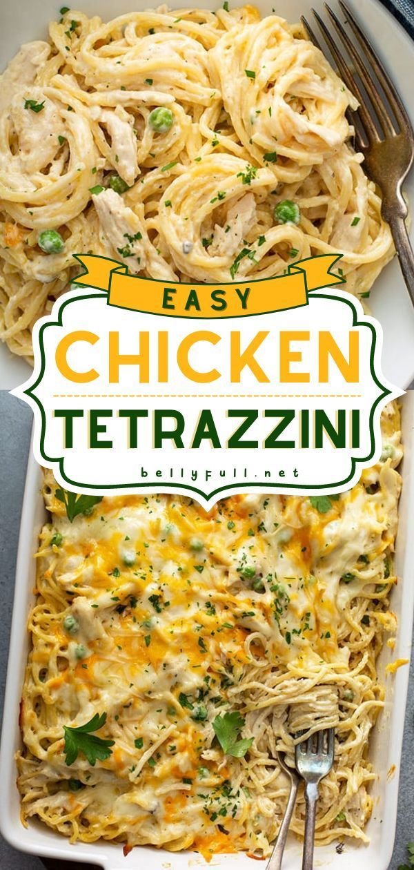 Easy Chicken Tetrazzini
