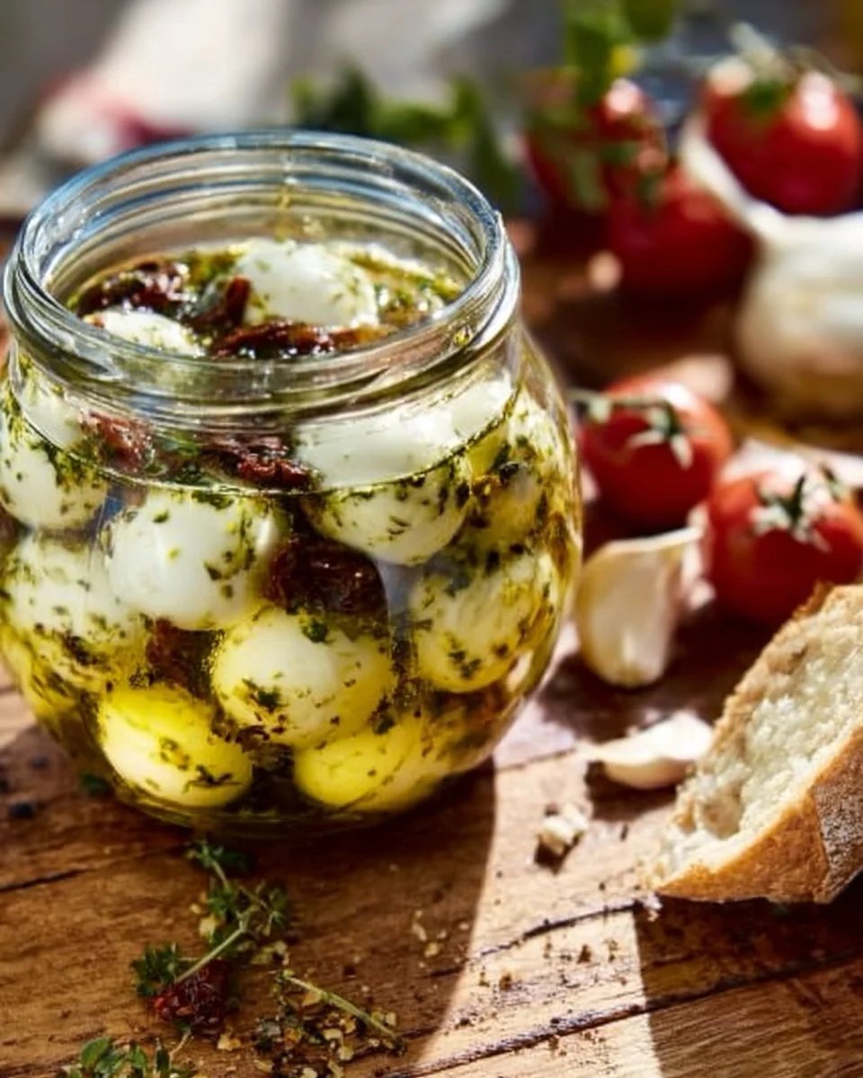 Mozzarella Marinata