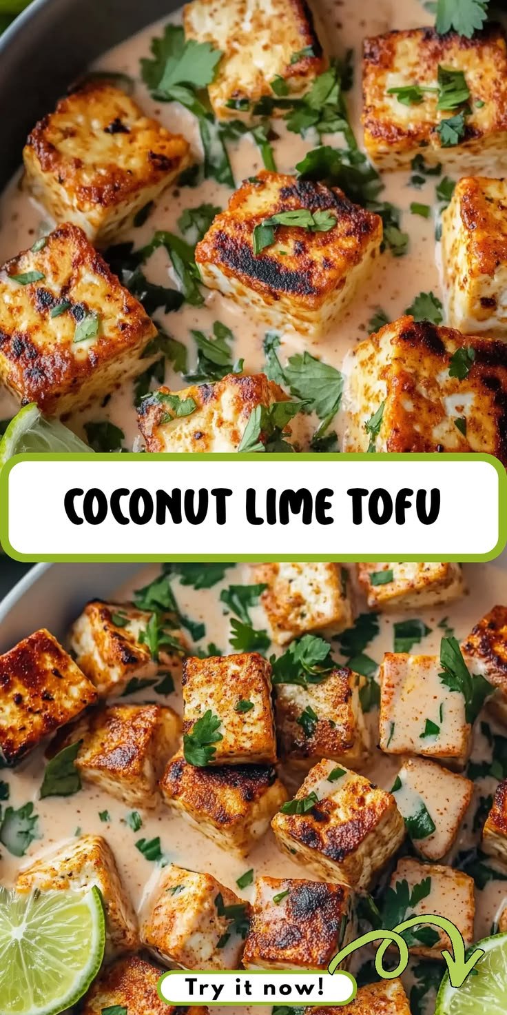Coconut Lime Tofu