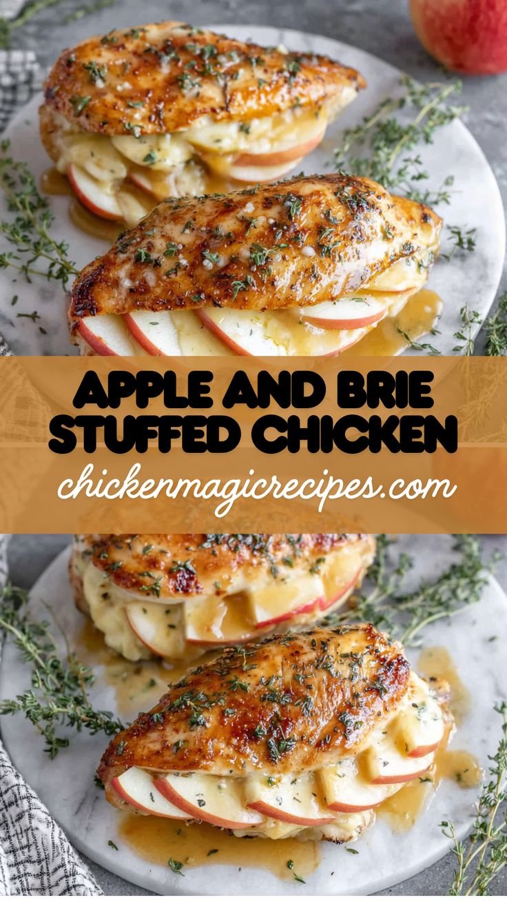 Apple and Brie Stuffed Chicken: 3 Easy Steps to Wow