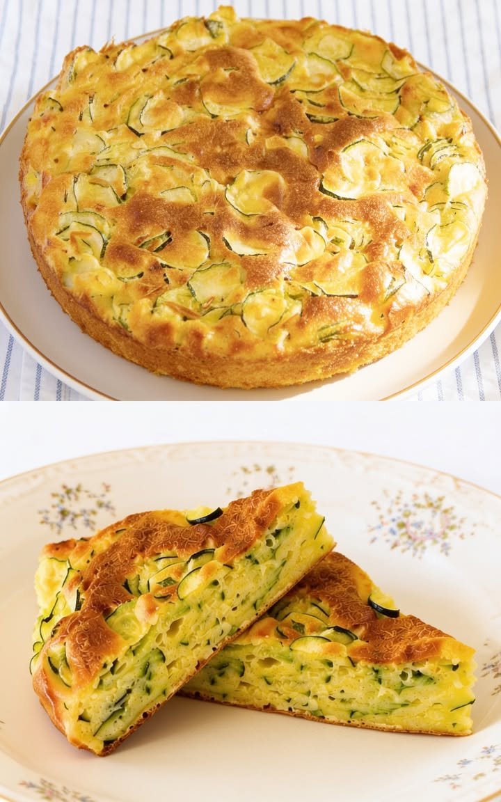 Zucchini-Käsekuchen