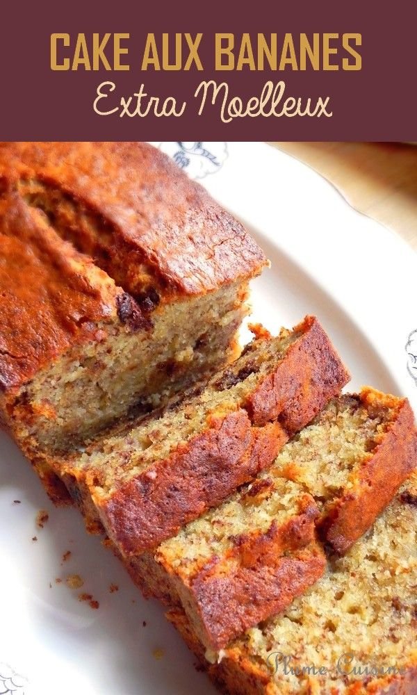 Cake aux bananes extra moelleux