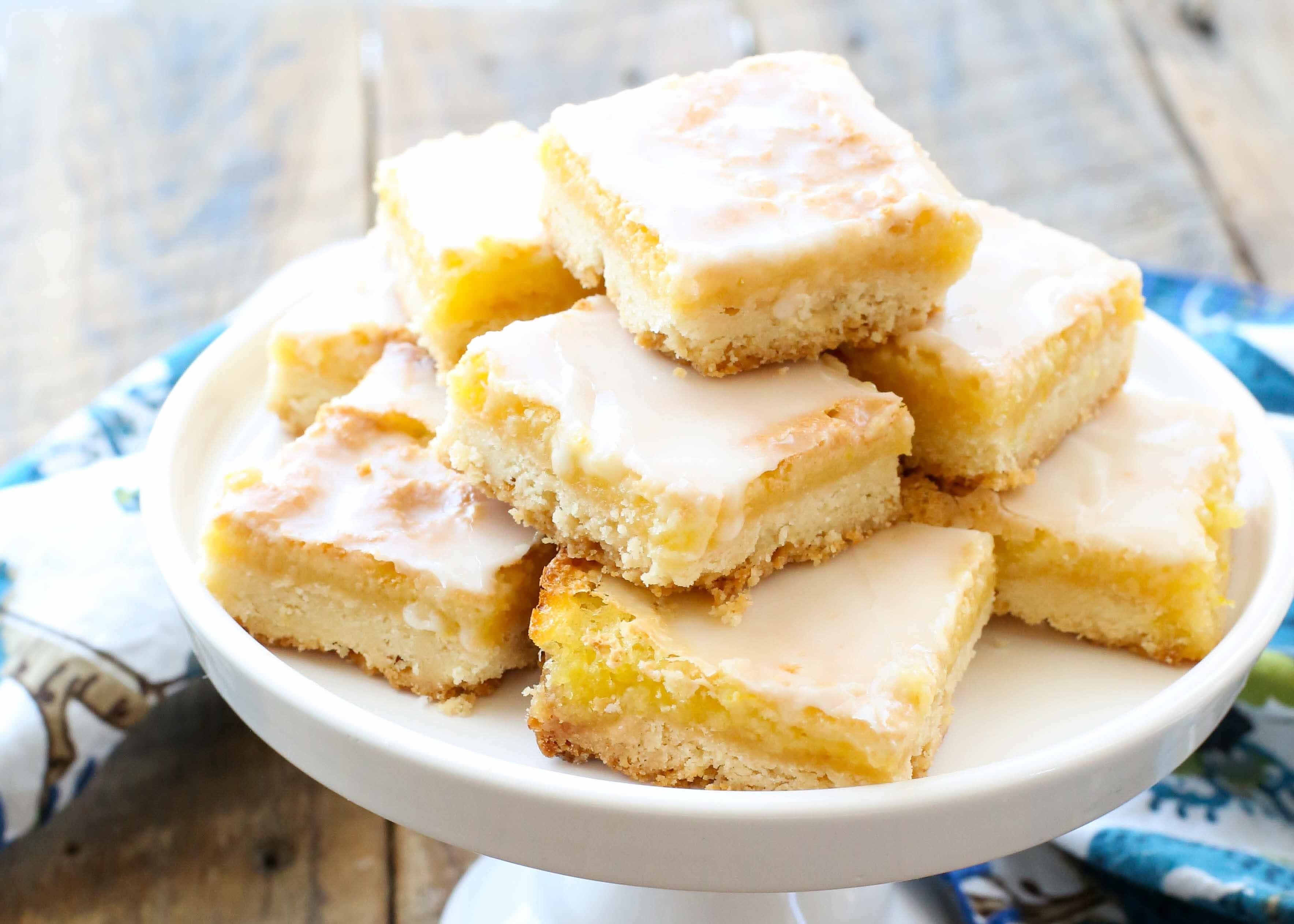 Citrus Lemon Bars Recipe 2 Citrus Lemon Bars Recipe