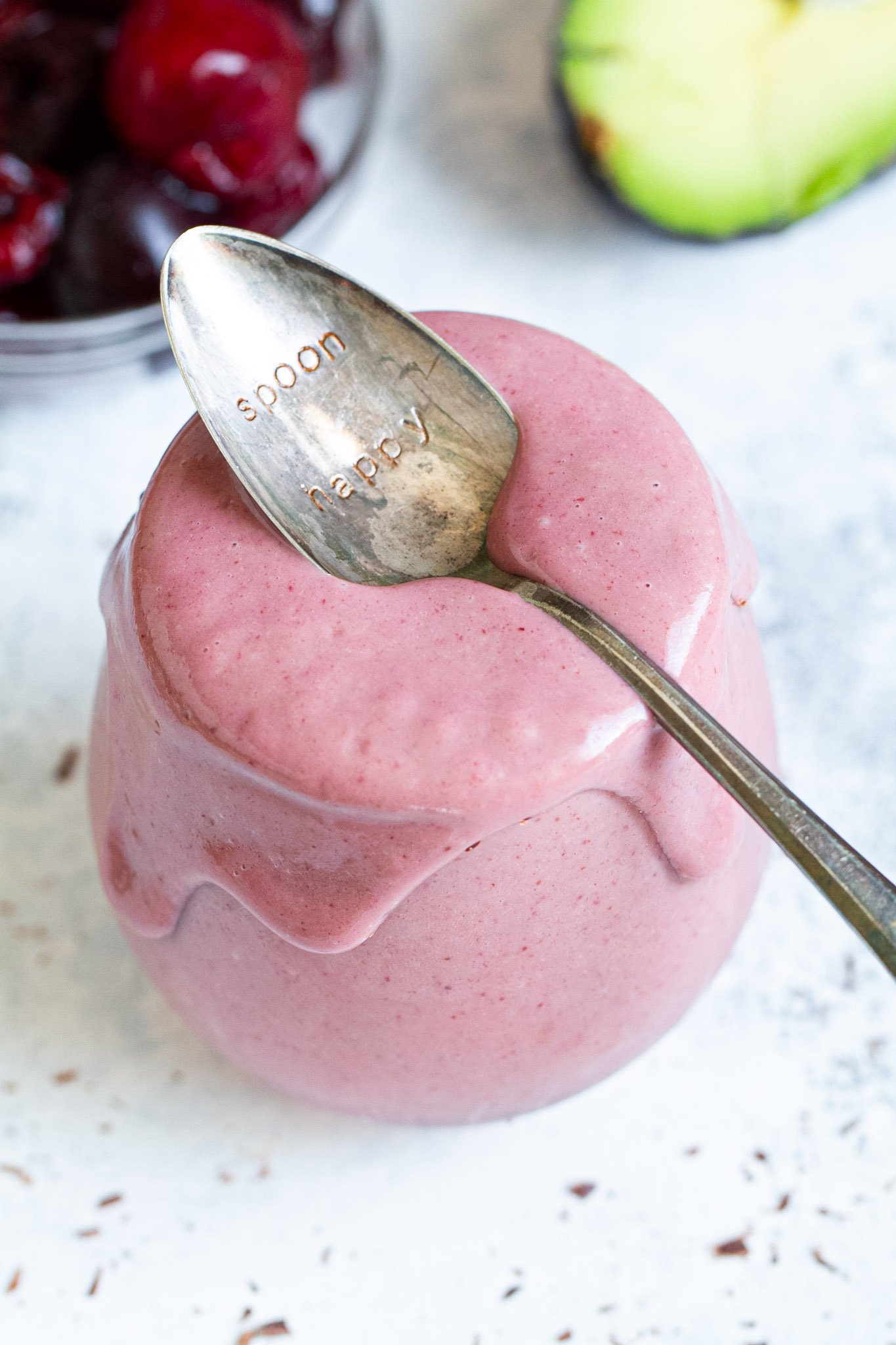 Cherry Avocado Smoothie